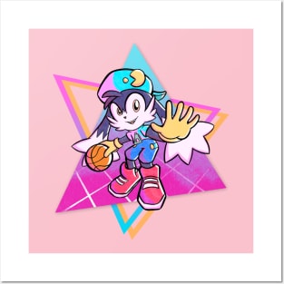 Vaporwave Ballin' Klonoa Posters and Art